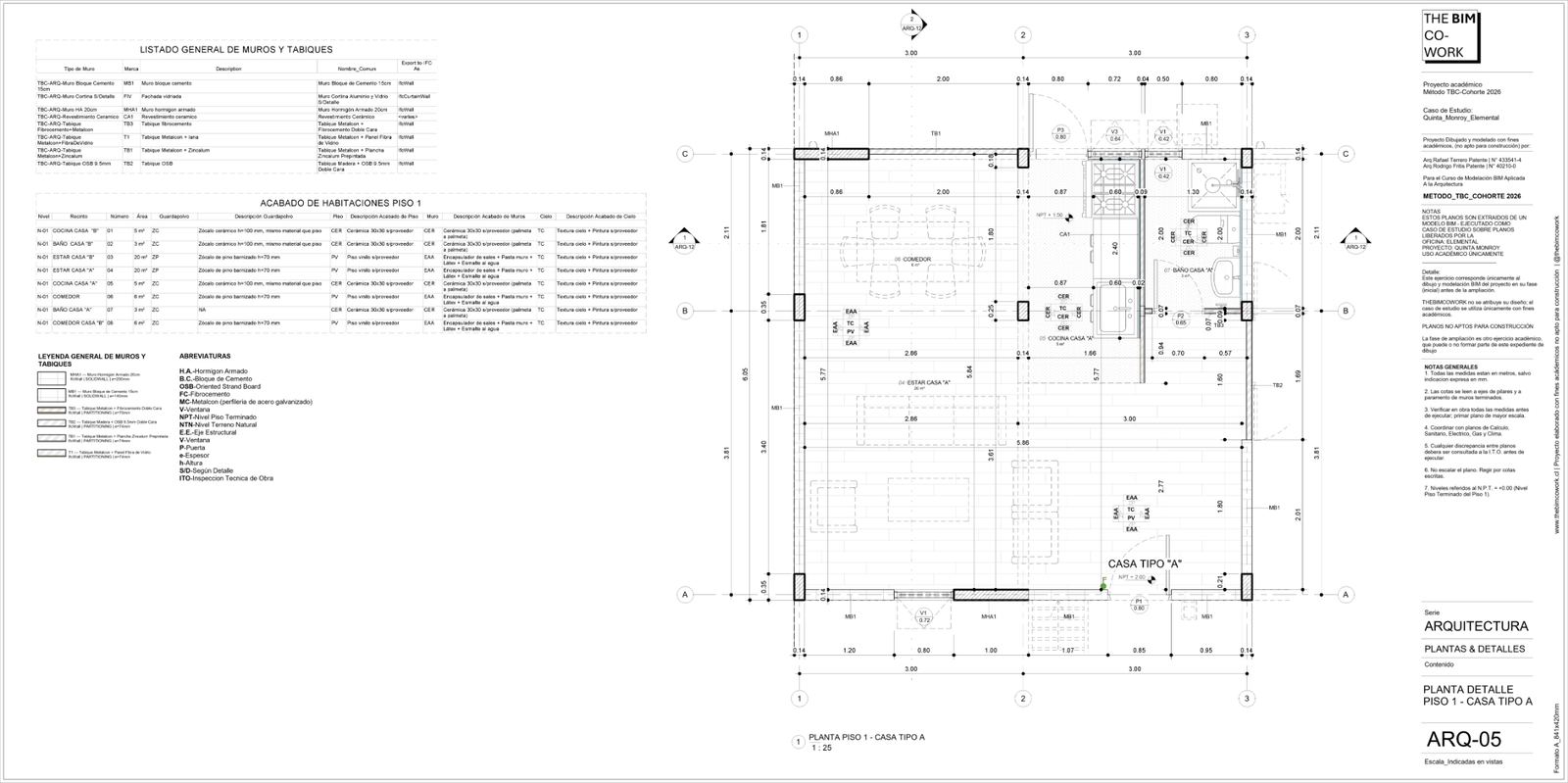 Lámina ARQ-05